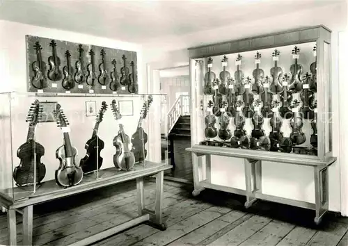 Musikinstrument Museum Markneukirchen Streichinstrumente  Kat. Musik