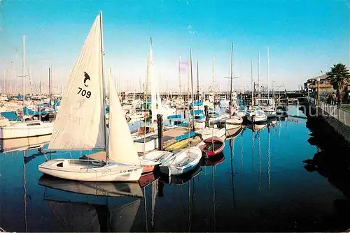 Boote Santa Barbara Harbour  Kat. Schiffe