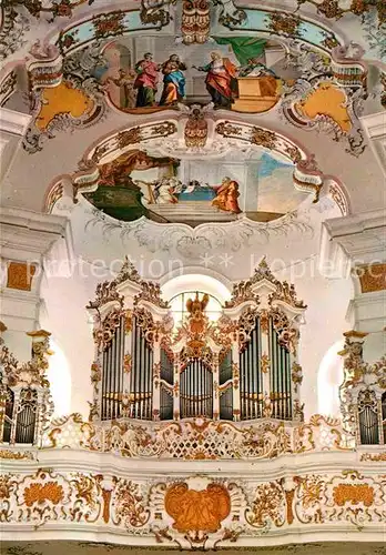 Kirchenorgel Wallfahrtskirche Die Wies  Kat. Musik