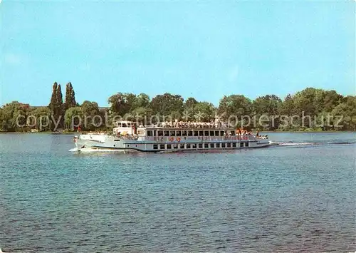 Motorschiffe Salonschiff Sanssouci Weisse Flotte Potsdam Kat. Schiffe