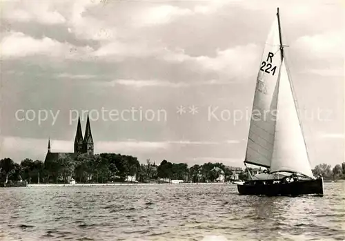 Segelboote Neuruppin Ruppiner See  Kat. Schiffe