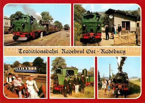 Lokomotive Traditionsbahn Radebeul Ost Radeburg Zugpersonal Kat. Eisenbahn