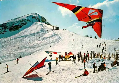 Drachenflug Tannheim Tirol Neunerkoepfle Gundlift Kat. Flug