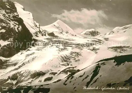 Foto Popp Nr. 1885 Madatsch Gletscher Kat. Fotografie