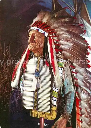 Indianer Native American Haeuptling American Horse Indianer Museum Karl May Radebeul Kat. Regionales