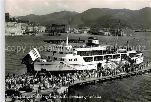 Motorschiffe Aethalia Portoferraio Elba  Kat. Schiffe