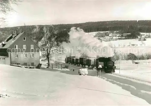 Lokomotive Schmalspurbahn Cranzahl Oberwiesenthal Hammerunterwiesenthal Kat. Eisenbahn