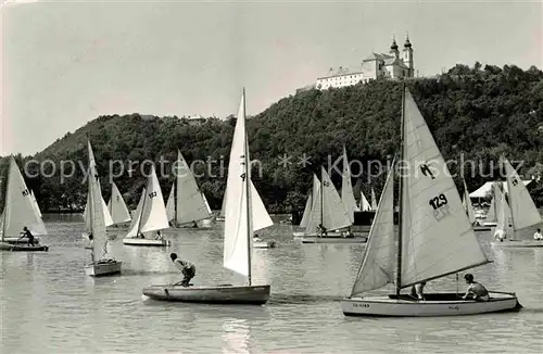 Segelboote Plattensee Balatonrol  Kat. Schiffe