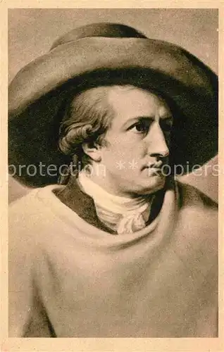 Goethe Johann Wolfgang von F.A. Ackermann Verlag Nr. 1446 J. H. W. Tischbein 1786 Kat. Dichter
