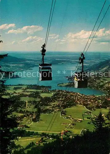 Seilbahn Wallberg Rottach Egern Tegernseer Tal  Kat. Bahnen