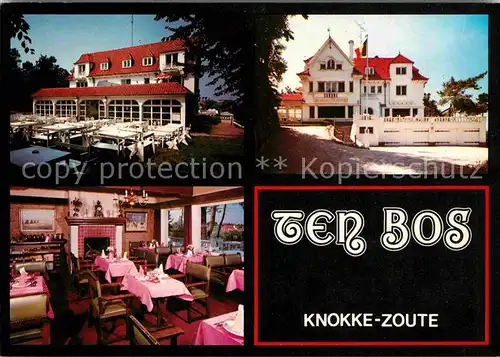 Knokke Zoute Restaurant Ten Bos