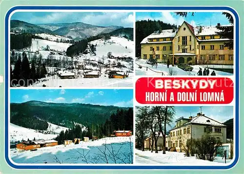 Beskydy Hotel Winterlandschaften