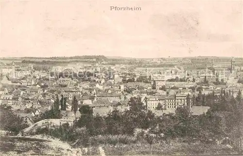 Pforzheim Panorama Kat. Pforzheim