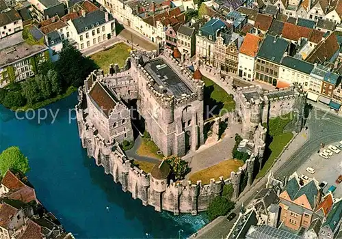 Gent Gand Flandre Fliegeraufnahme Chateau  Kat. 