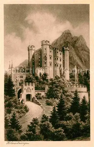 Fuessen Allgaeu Schloss Hohenschwangau Kat. Fuessen