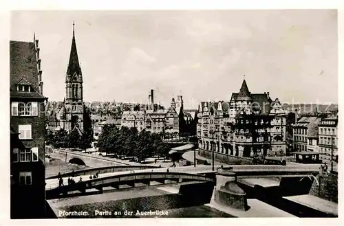 Pforzheim Partie Auerbruecke Kat. Pforzheim