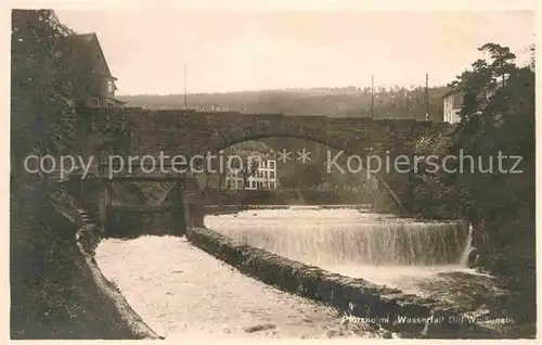 Pforzheim Wasserfall Dill Weissenstein Kat. Pforzheim