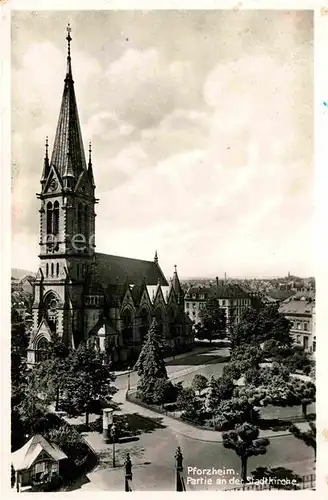 Pforzheim Stadtkirche Kat. Pforzheim