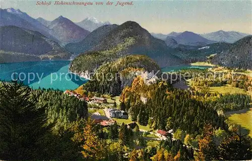 Hohenschwangau Jugend Schloss Kat. Schwangau