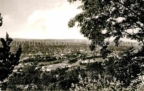 Pforzheim Blick vom Wartberg  Kat. Pforzheim