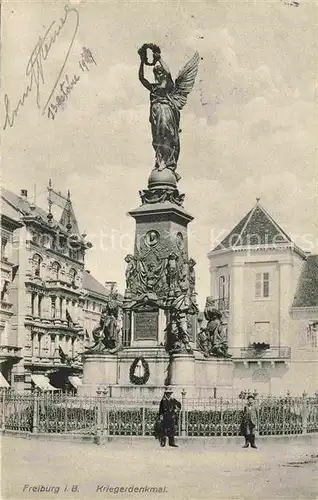 Freiburg Breisgau Kriegerdenkmal Kat. Freiburg im Breisgau