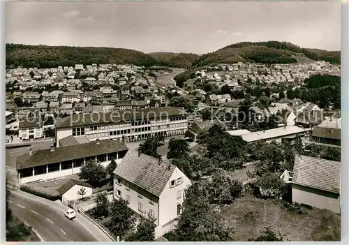 Rodalben Stadtbild mit Berufsschule Kat. Rodalben