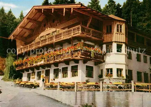 Bayrischzell Alpengasthof Zum feurigen Tatzelwurm Kat. Bayrischzell