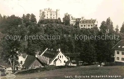 Hohenschwangau Schloss Hohenschwangau Kat. Schwangau