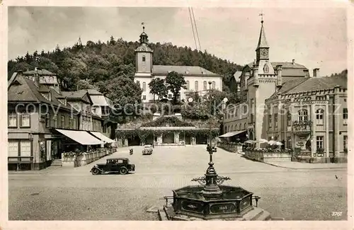 Leutenberg Thueringen Marktplatz Kat. Leutenberg