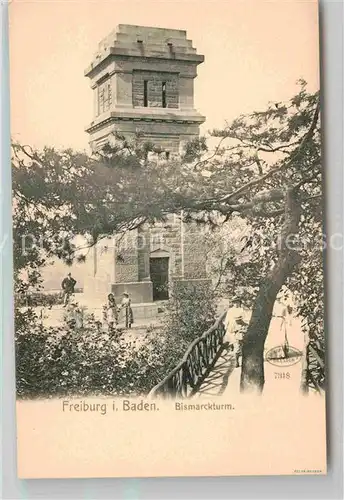 Freiburg Breisgau Bismarckturm Kat. Freiburg im Breisgau