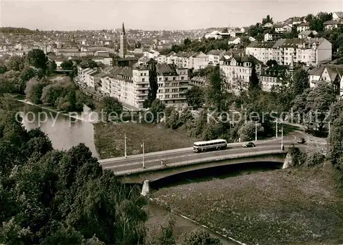 Pforzheim Stadtgarten Kallhardtbruecke Kat. Pforzheim