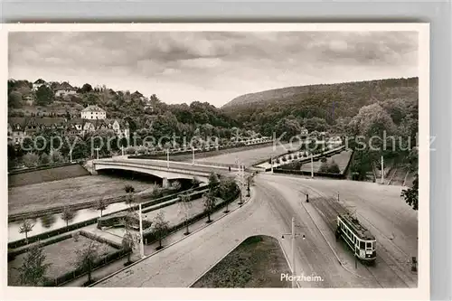 Pforzheim Strassenbahn  Kat. Pforzheim