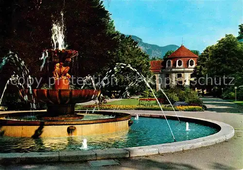 Bad Reichenhall Kurpark Kat. Bad Reichenhall