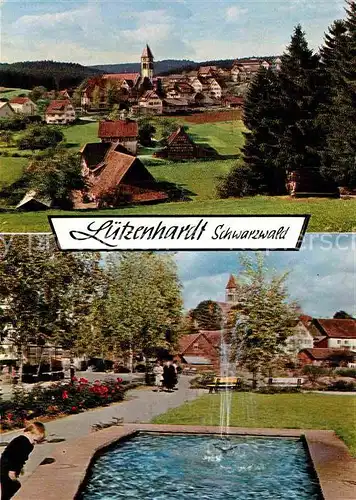 Luetzenhardt Brunnen Kat. Waldachtal