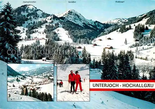 Unterjoch Spiesser Skigebiet Kat. Bad Hindelang