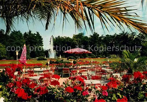 Bad Lippspringe Kurhaus Terrasse Kat. Bad Lippspringe