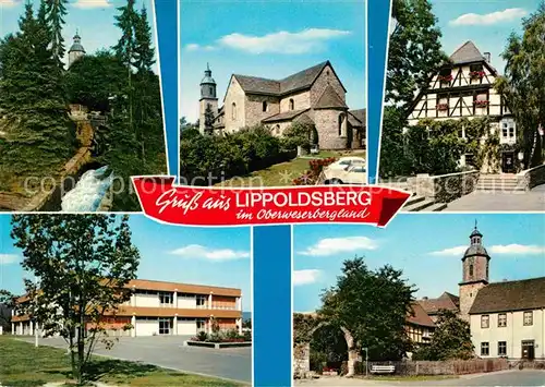 Lippoldsberg Kirche Kat. Wahlsburg