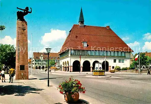 Freudenstadt Stadthaus Marktplatz Wiederaufbau Denkmal Kat. Freudenstadt