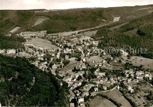 Herrenalb Loeffenau Schwarzwald Fliegeraufnahme Kat. March