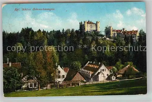 Hohenschwangau Kgl Schloss Hohenschwangau Kat. Schwangau