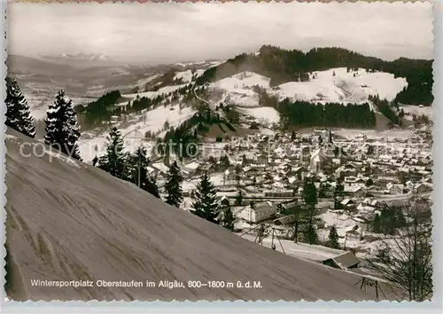 Oberstaufen Panorama Kat. Oberstaufen