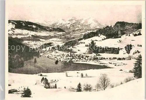 Oberstaufen Panorama Kat. Oberstaufen