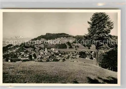 Oberstaufen mit Saentisgruppe Kat. Oberstaufen