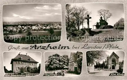 Arzheim Landau Kleine Kalmit Katholisches Schwesternhaus Katholische Kirche