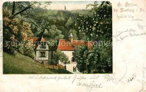 St Ottilien Freiburg Wallfahrtskapelle Kat. Freiburg im Breisgau