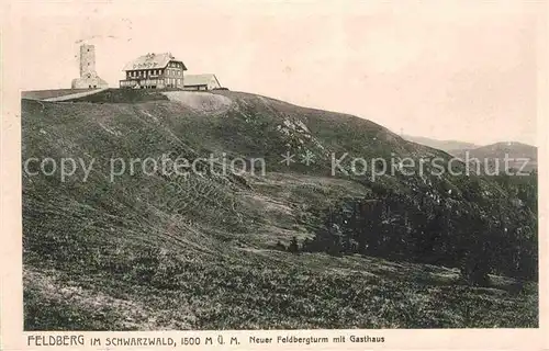 Feldberg Schwarzwald Neuer Feldbergturm mit Gasthaus Kat. Feldberg (Schwarzwald)