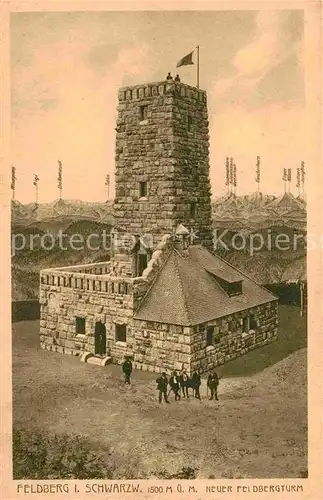 Feldberg Schwarzwald Neuer Feldbergturm Kat. Feldberg (Schwarzwald)