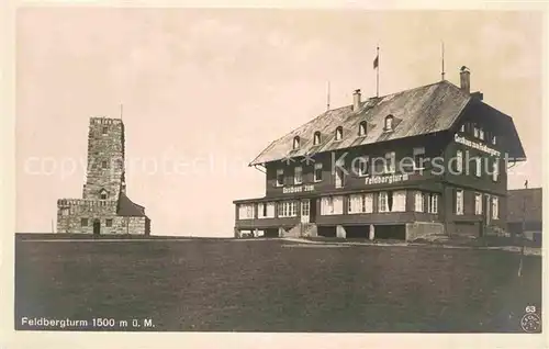 Feldberg Schwarzwald Feldbergturm Gasthaus Kat. Feldberg (Schwarzwald)