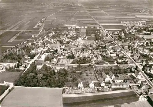 Meitingen Fliegeraufnahme Kat. Meitingen