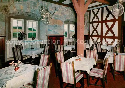 Vellberg Cafe Restaurant Schloss Rittersaal  Kat. Vellberg